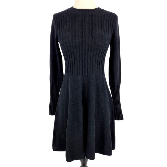 Club Monaco Wool Blend Ribbed Sweater Dress Womens Size Small - Picture 1 of 6